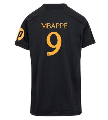 Real Madrid Kylian Mbappe #9 Tredje Tröja Kvinnor 2023-24 Kortärmad
